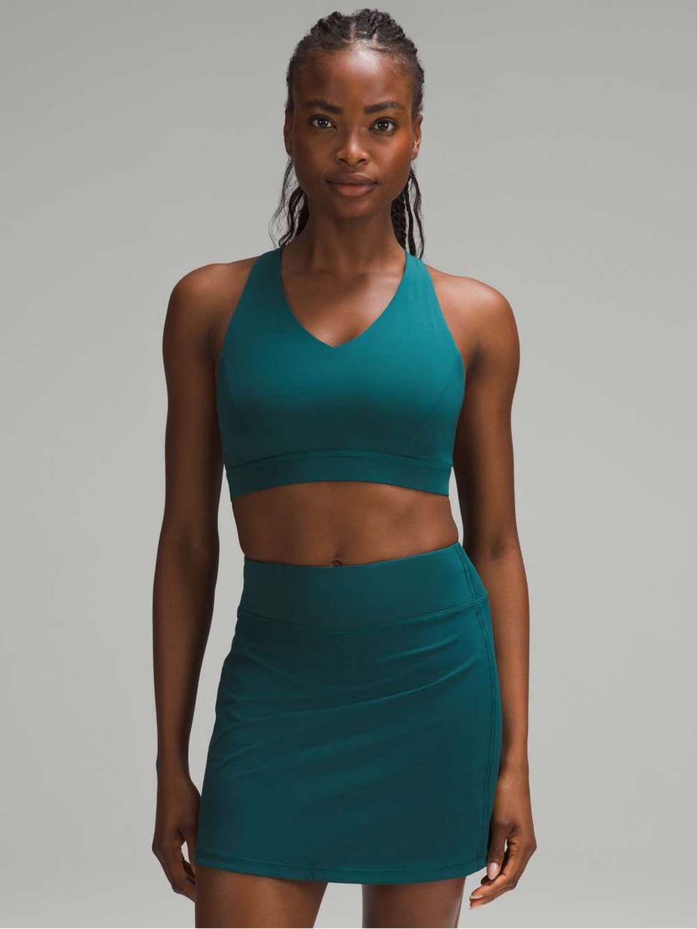 lululemon Envital Bra Medium Support, D/DD Cup (NWT) Storm Teal